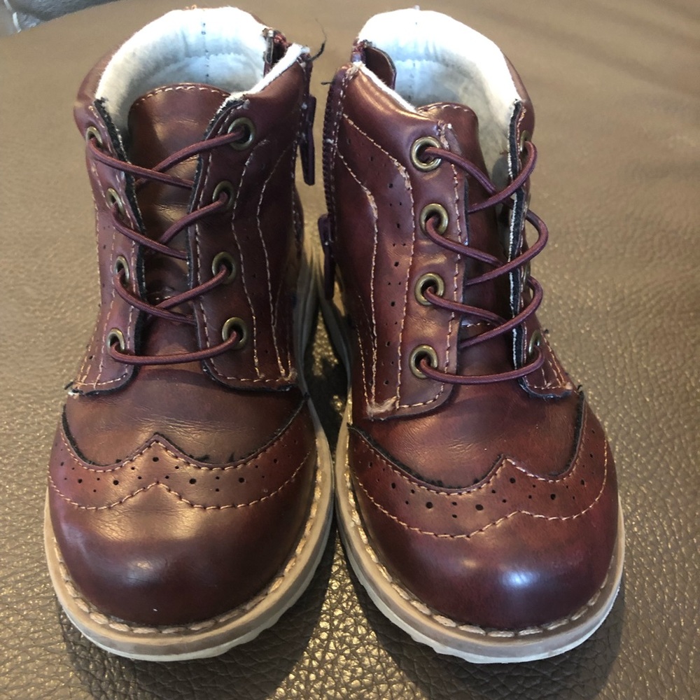 Toddler boy dress boots